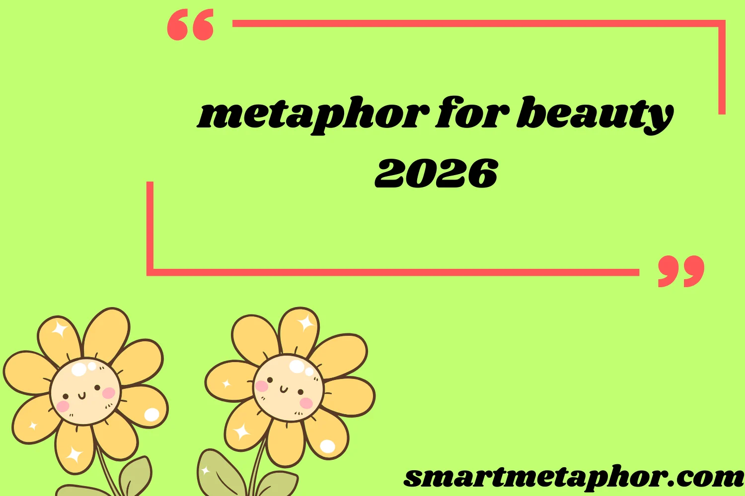 metaphor for beauty