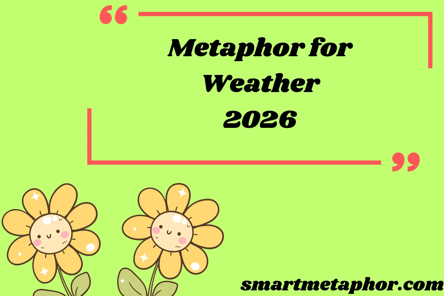 Metaphor for Weather