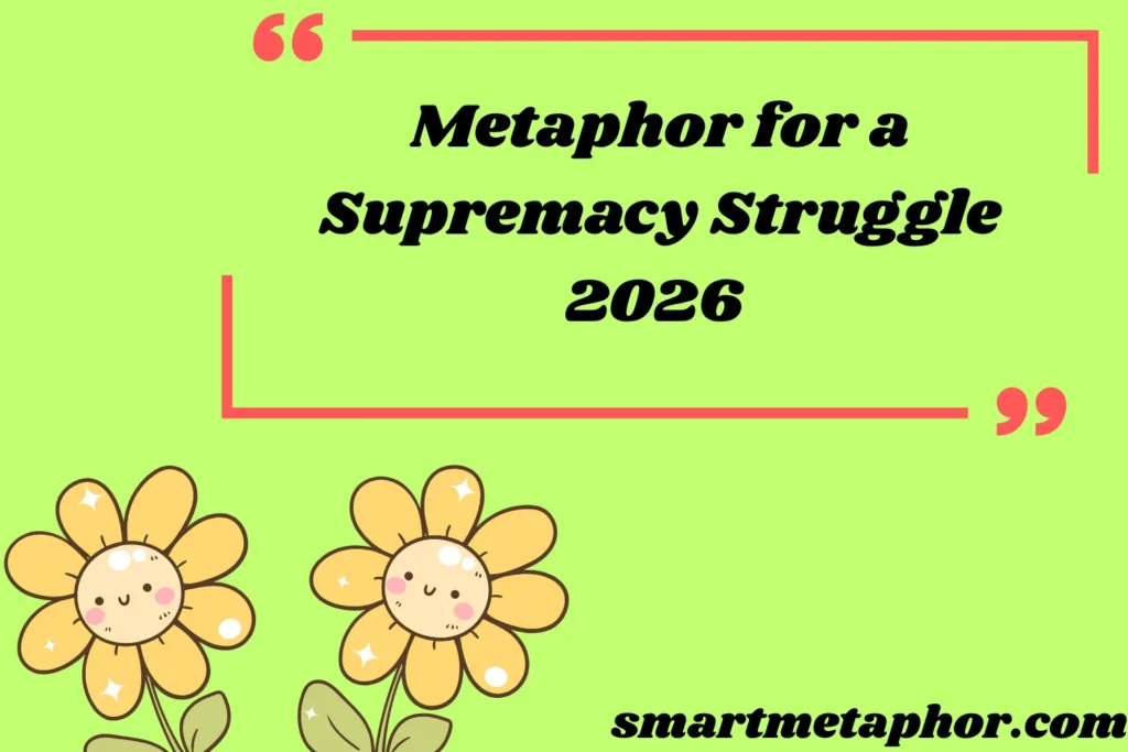 Metaphor for a Supremacy Struggle