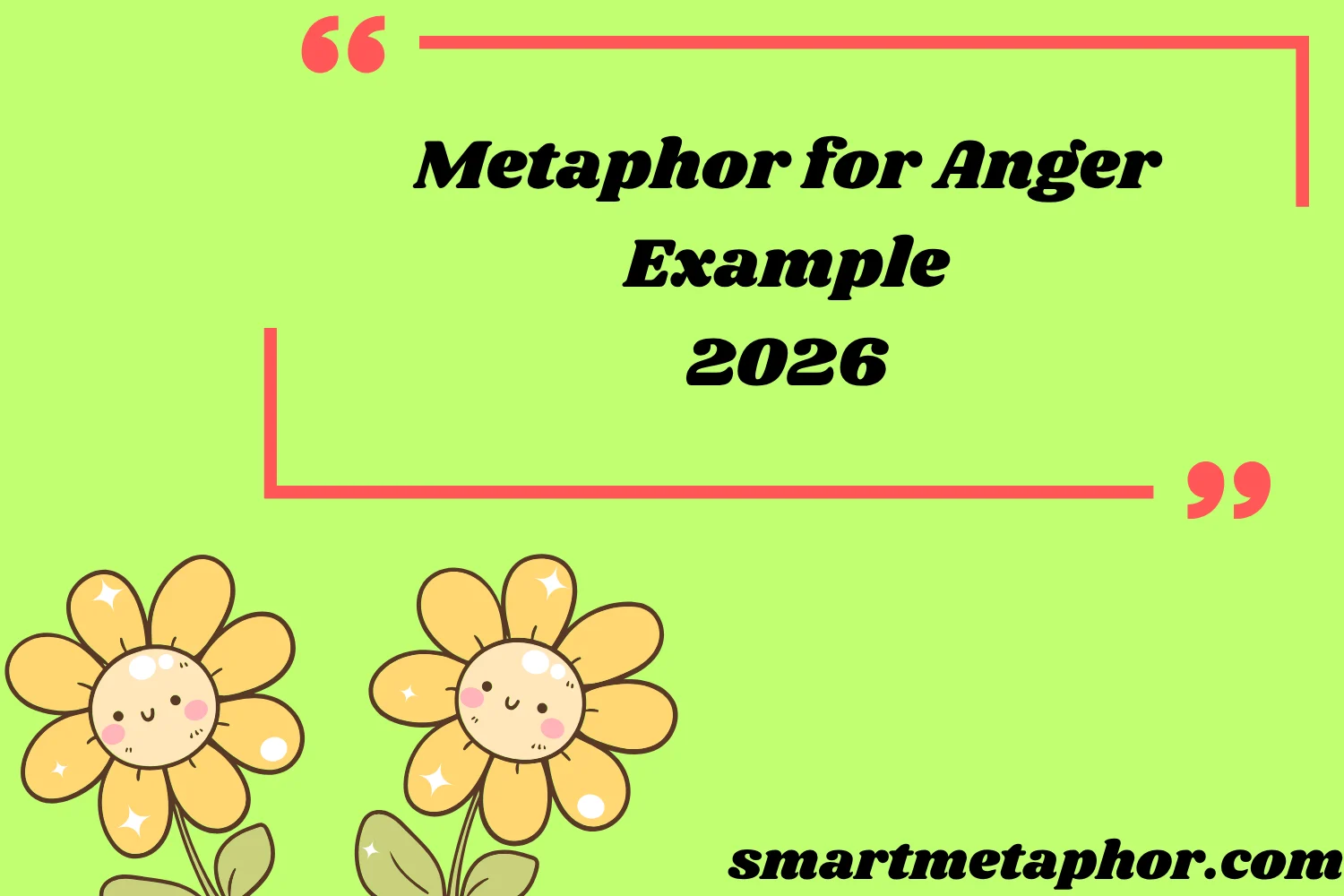 Metaphor for Anger Example