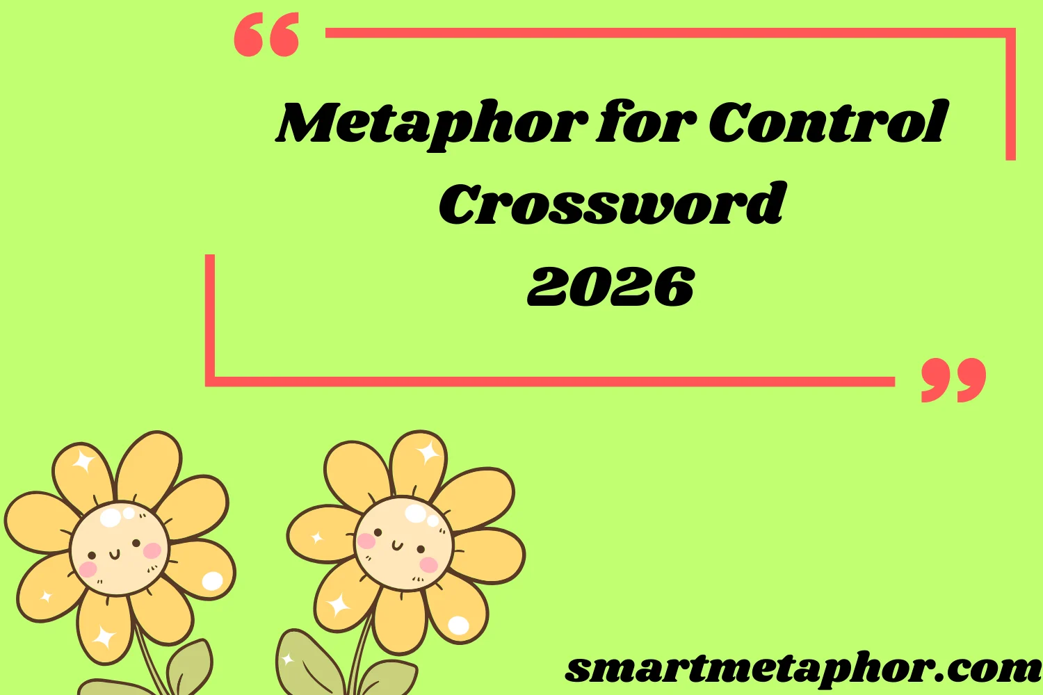 metaphor-for-control-crossword