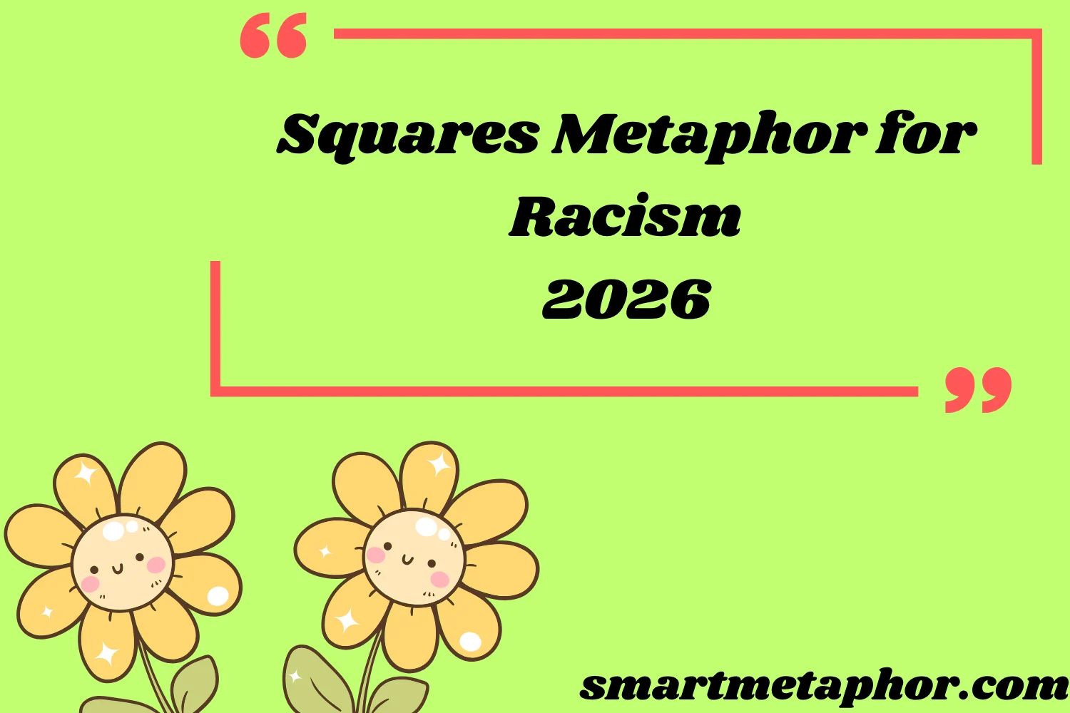 Squares Metaphor for Racism
