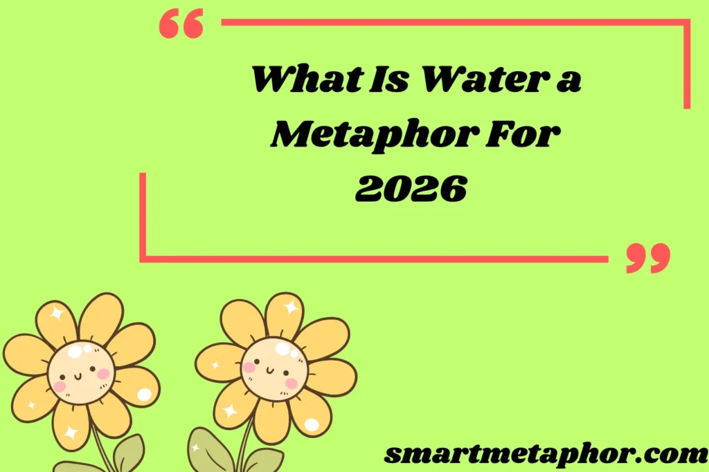 What Is Water a Metaphor For