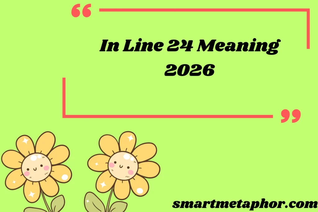 In Line 24 Meaning