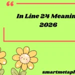 In Line 24 Meaning