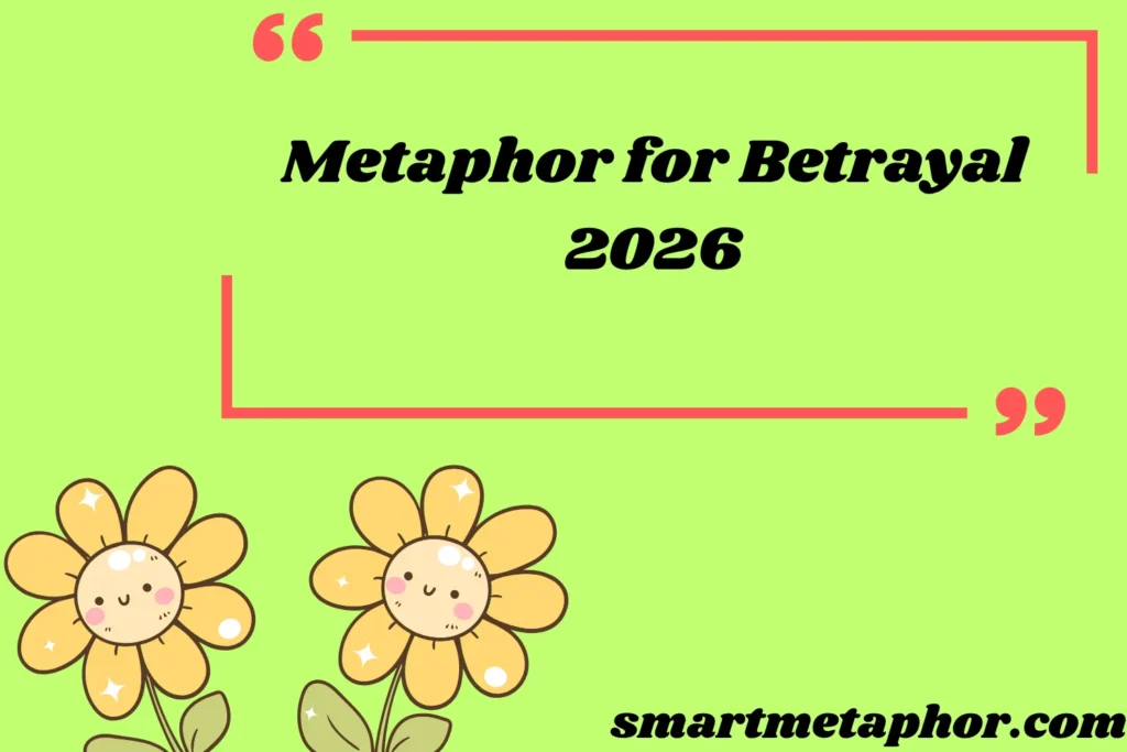 metaphor for betrayal