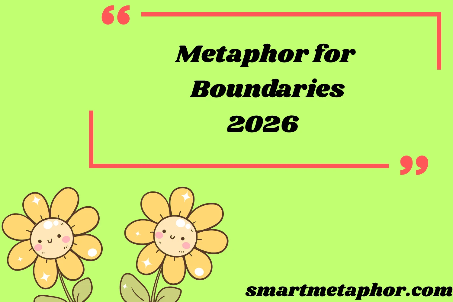 Metaphor for Boundaries