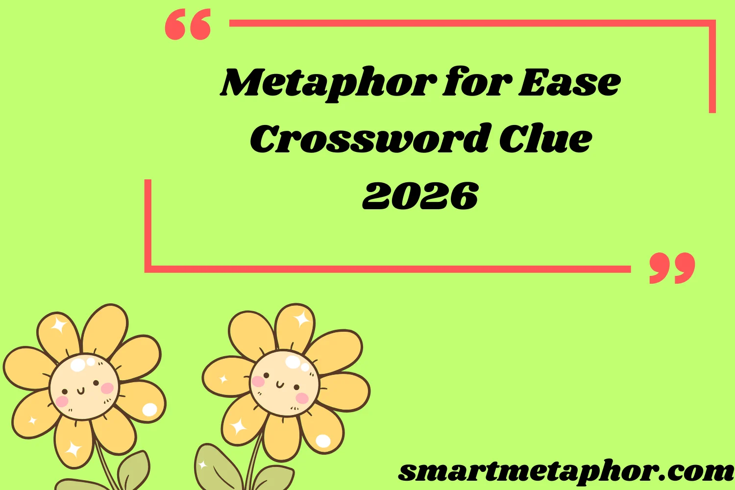 metaphor for ease crossword clue