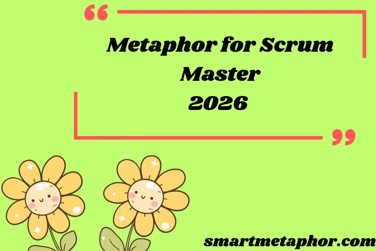 Metaphor for Scrum Master Powerful Human Friendly 2026