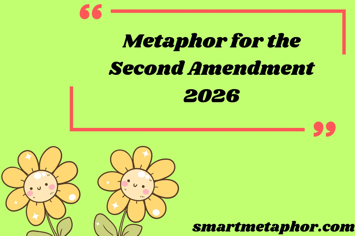 Metaphor for the Second Amendment