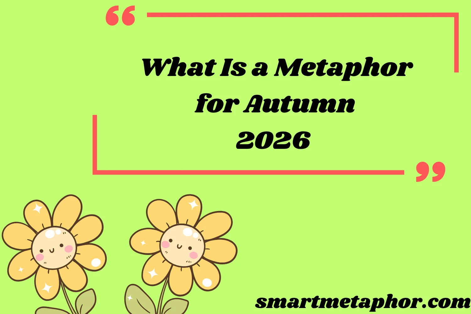 what is a metaphor for autumn