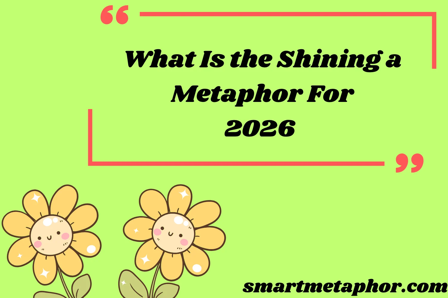 What Is the Shining a Metaphor For