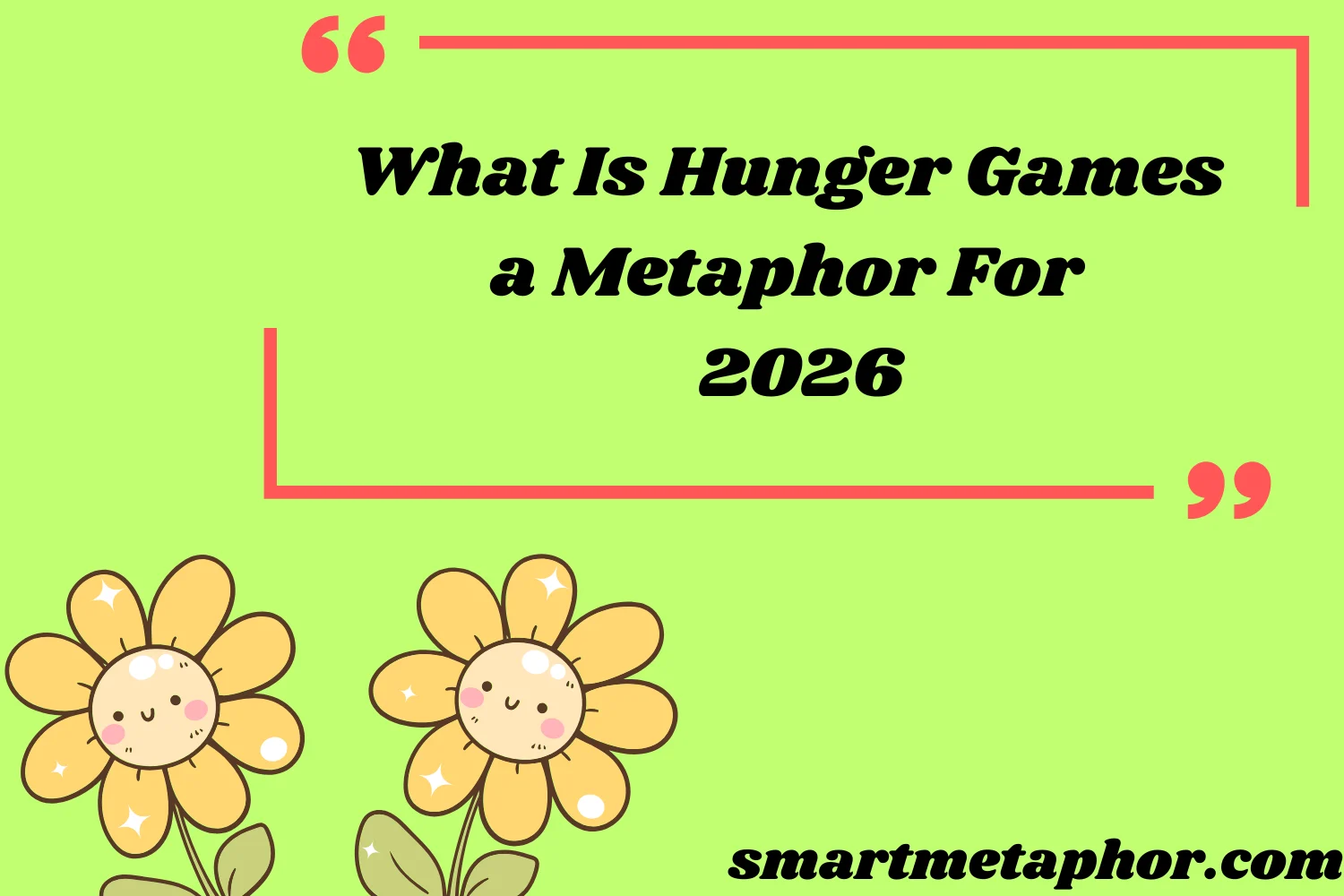 What Is Hunger Games a Metaphor For
