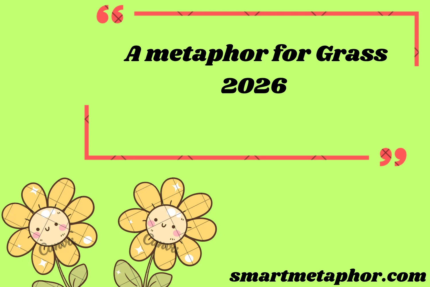 a metaphor for grass