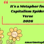 it's a metaphor for capitalism spiderverse