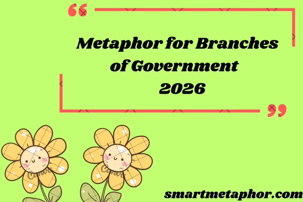 metaphor for branches of government